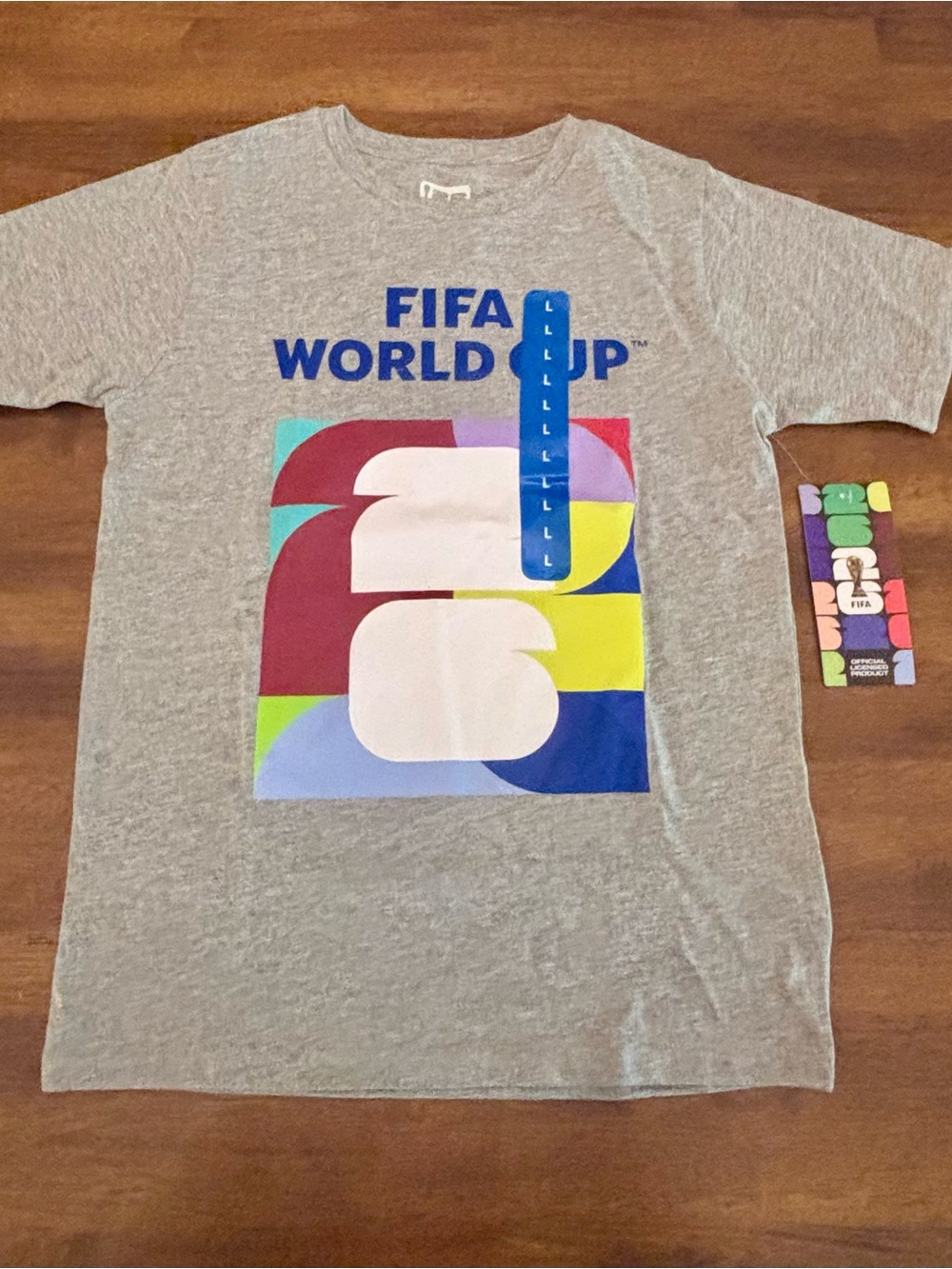 FIFA World Cup 2026 Kids' Gray Graphic Tee